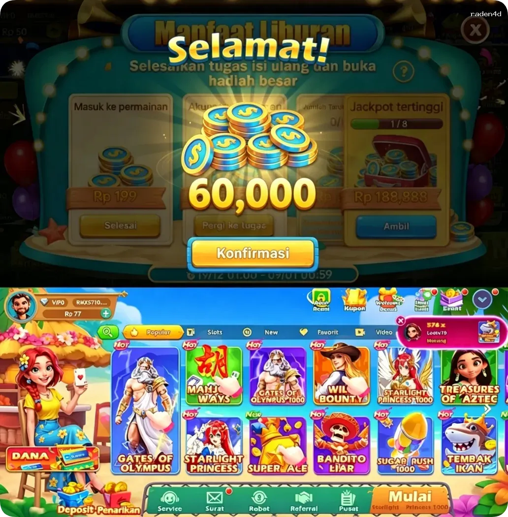 raden4d Masuk - raden4d Resmi